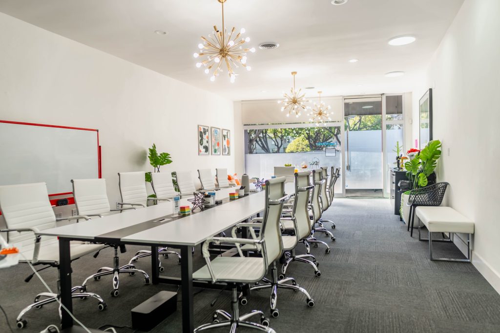 Executive office suite with ergonomic chairs and high-speed internet in San Mateo